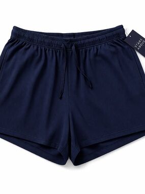 stars above Navy Athletic Drawstring Shorts